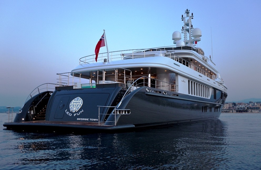 The 53m Yacht CHAYKA