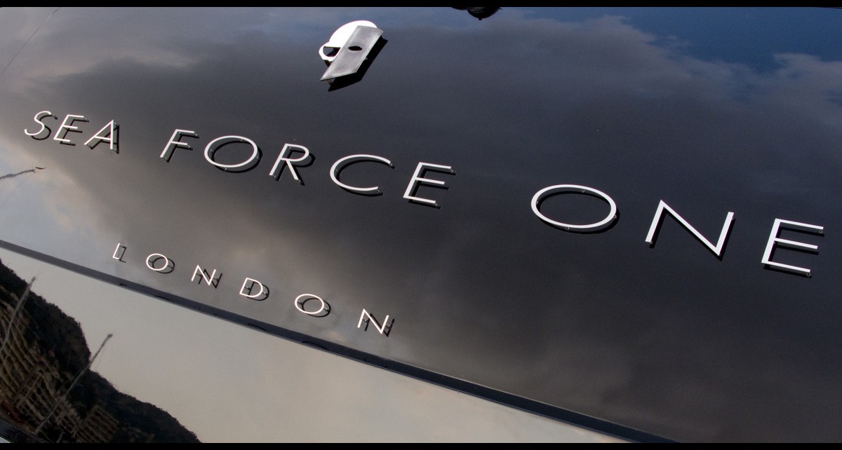 Close Up On Board Yacht SEA FORCE ONE