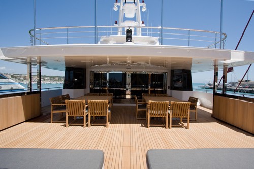 Exterior Sitting Aboard Yacht SYNA