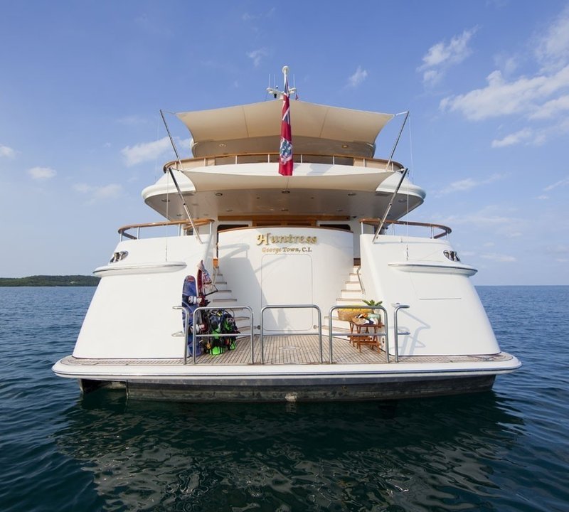 The 54m Yacht HUNTRESS II