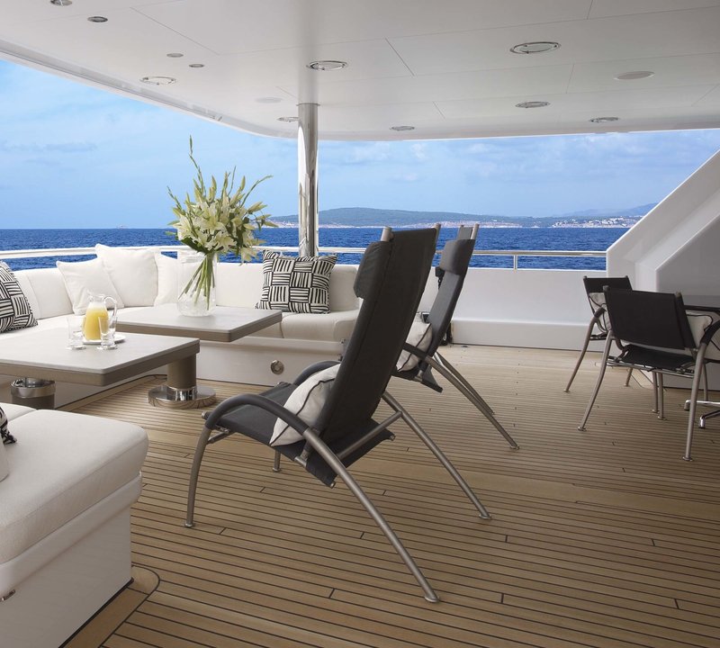 The 54m Yacht HURRICANE RUN