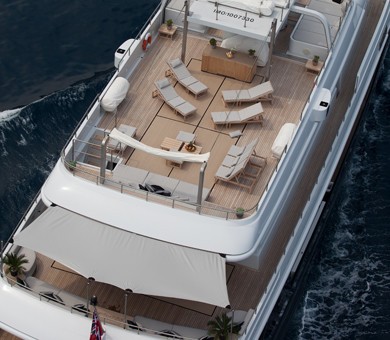 Sun Deck On Yacht MARIU
