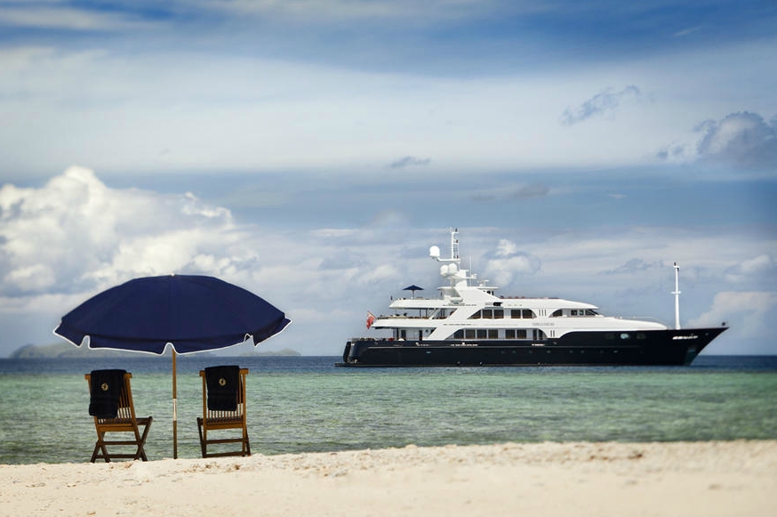 Aspect Taken From Beach On Yacht NOBLE HOUSE
