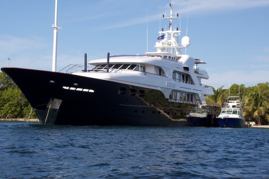 Forward Aspect Aboard Yacht NOBLE HOUSE