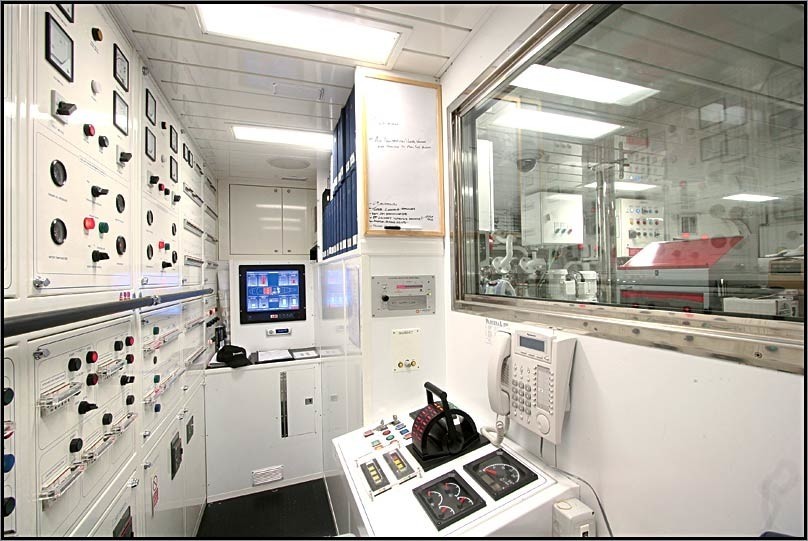 Control Area Aboard Yacht PARSIFAL III