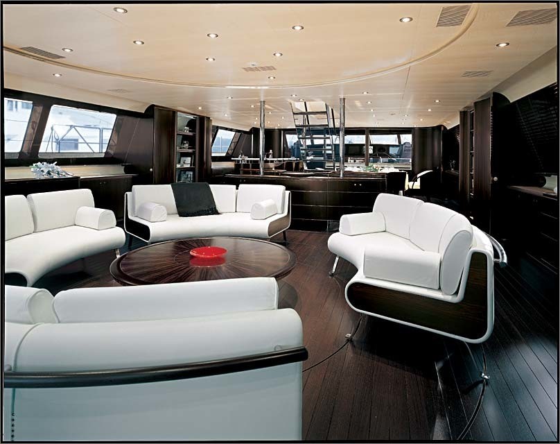 Premier Saloon Aboard Yacht PARSIFAL III