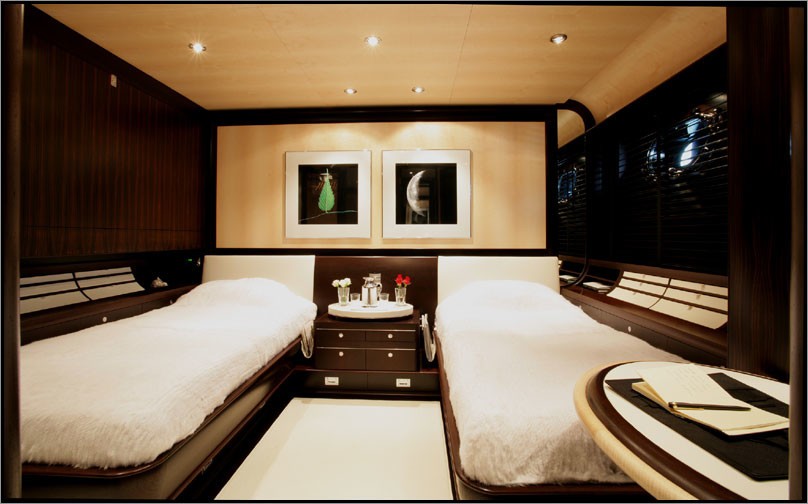 Twin Bed Cabin On Yacht PARSIFAL III