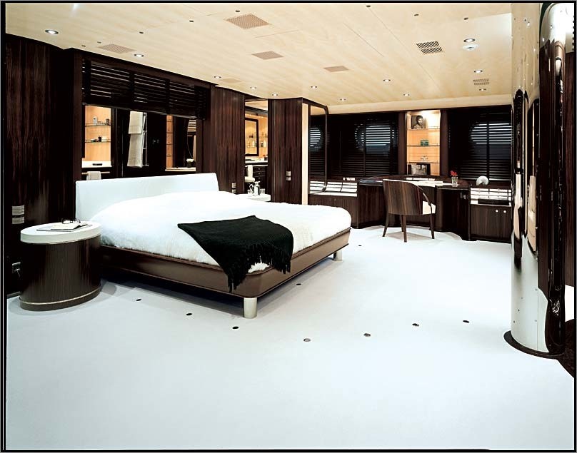 Main Master Cabin On Yacht PARSIFAL III