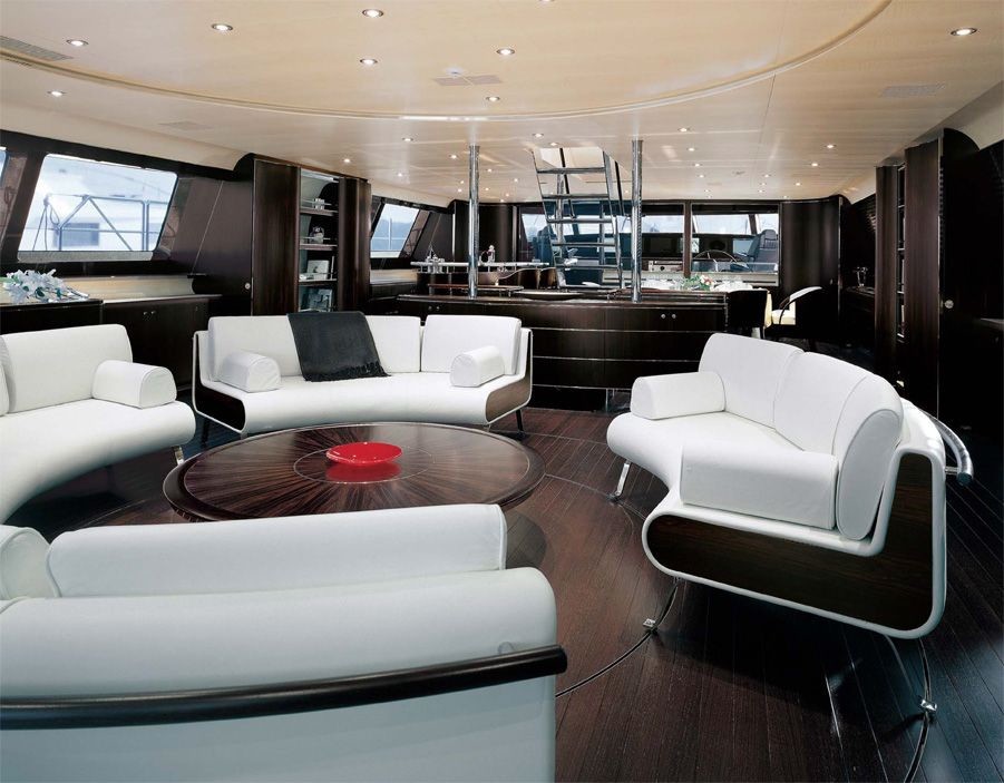 Saloon Sitting On Yacht PARSIFAL III