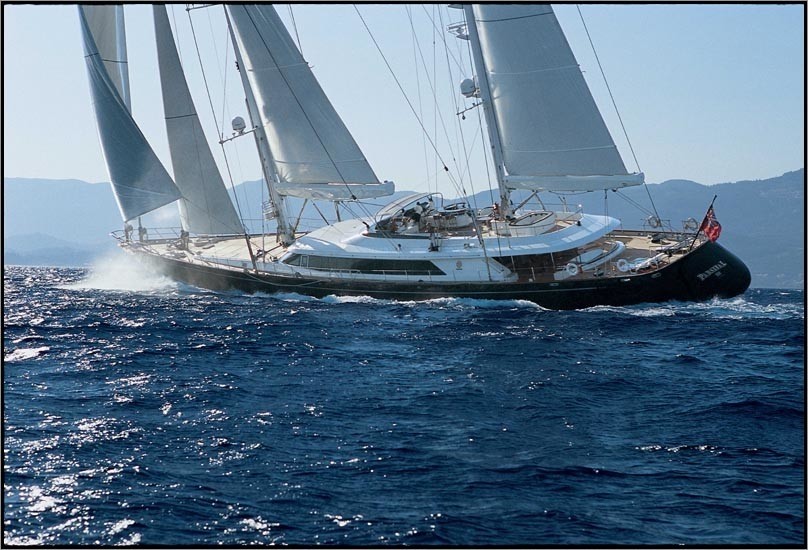 External Cruising On Board Yacht PARSIFAL III