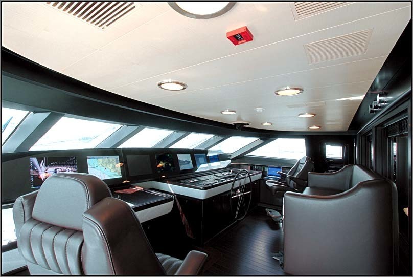 Bridgedeck On Yacht PARSIFAL III