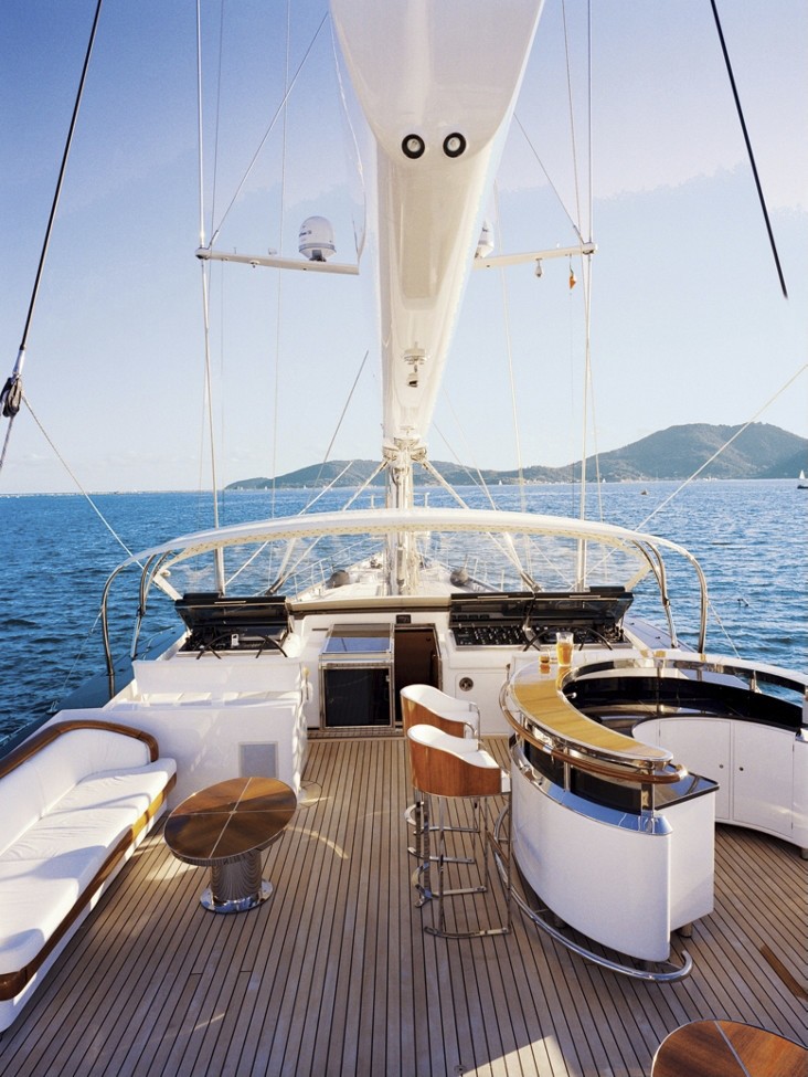 External Sitting On Board Yacht PARSIFAL III