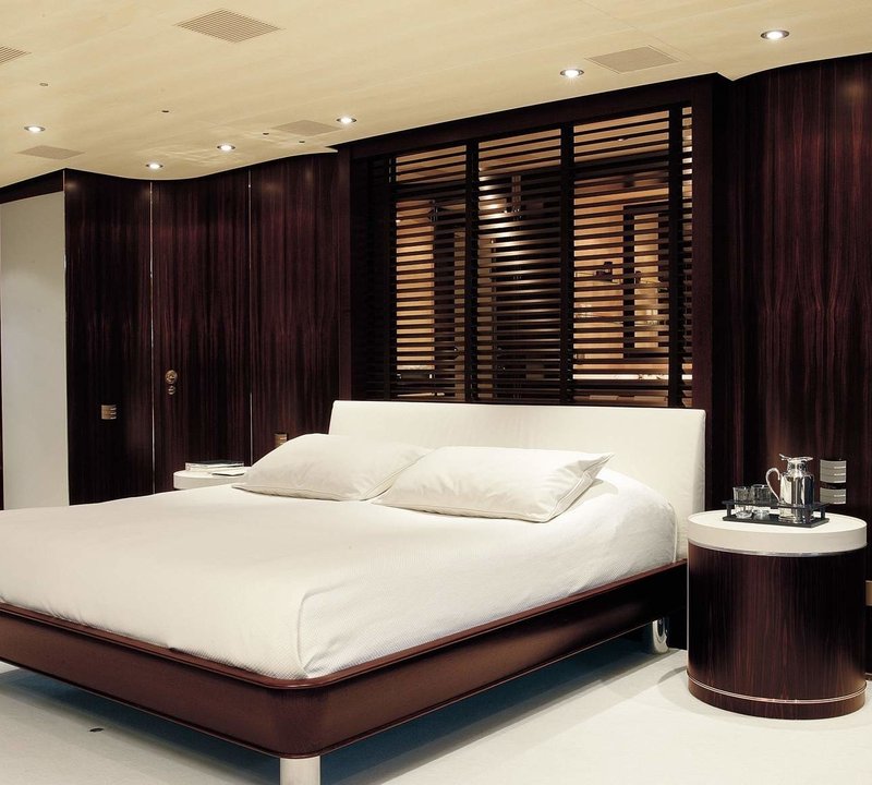 Main Master Cabin On Board Yacht PARSIFAL III