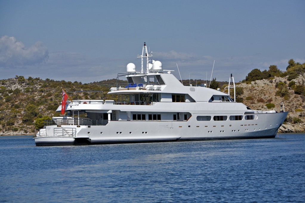 Overview Aboard Yacht ACHILLES