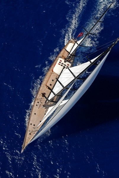 Above On Board Yacht MARIE