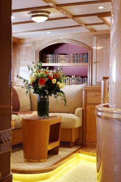 Close Up Aboard Yacht MARIE