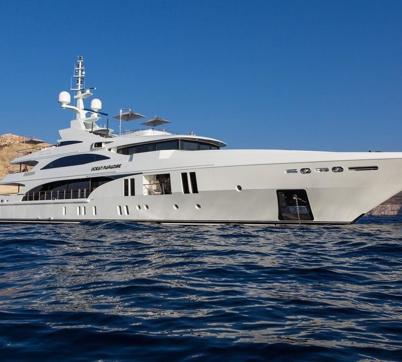 Overview On Board Yacht OCEAN PARADISE