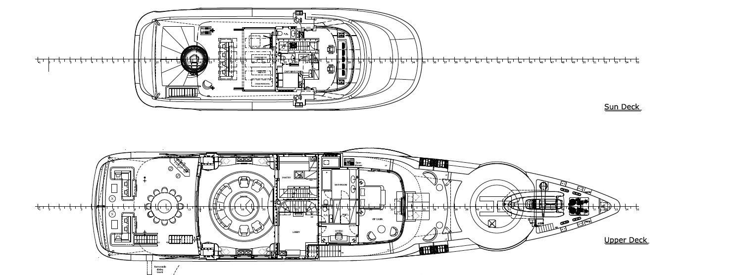 The 55m Yacht QUINTA ESSENTIA