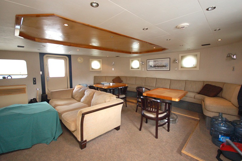 Crewmember's Mess Aboard Yacht STARGAZER