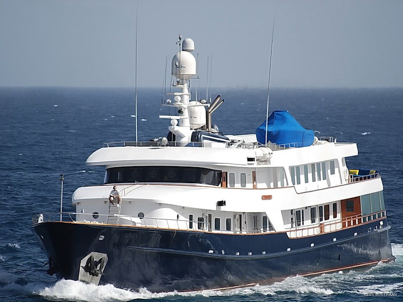 Forward Aspect Aboard Yacht STARGAZER