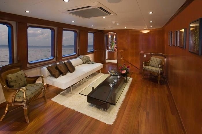 Main Master Saloon On Yacht STARGAZER