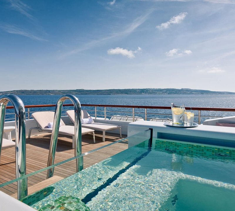 56m Benetti Motor Yacht - Pool