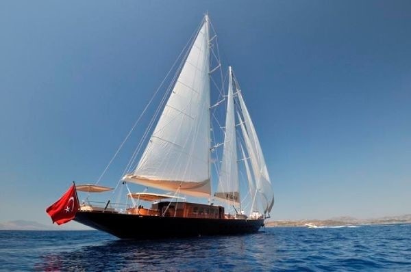 Aft Aspect On Board Yacht REGINA