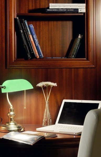 Office: Yacht REGINA's Main Master Stateroom Pictured