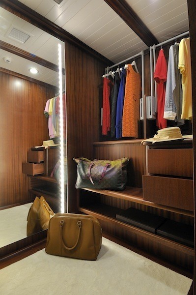 Walk In Dressing On Board Yacht REGINA