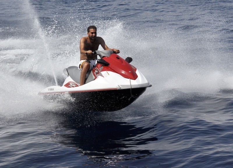 Water Sport Toys On Yacht REGINA