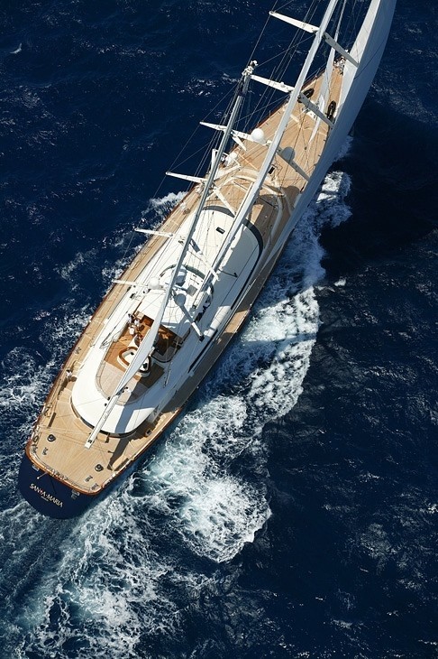 Above On Board Yacht ZENJI