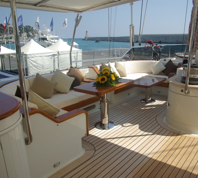 Fly-bridge Sitting On Yacht ZENJI