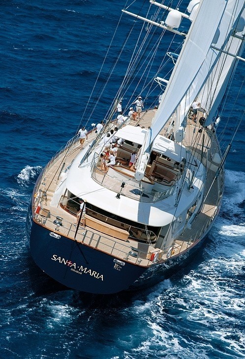 Aft Aboard Yacht ZENJI