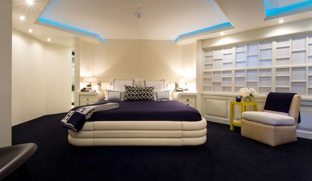 Lower Double Sized Cabin On Board Yacht DIAMOND A