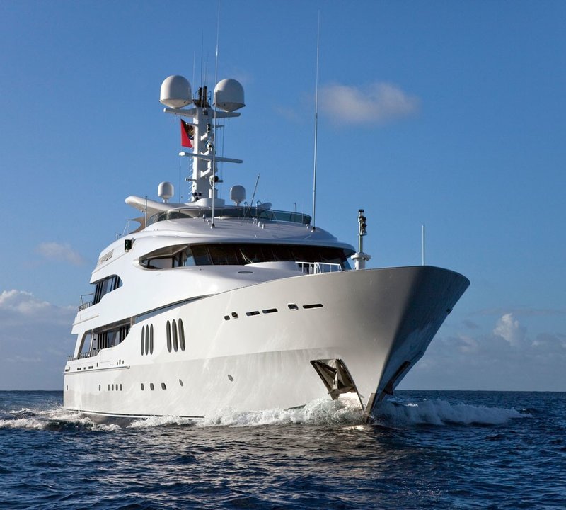 Forward Aspect Aboard Yacht DIAMOND A