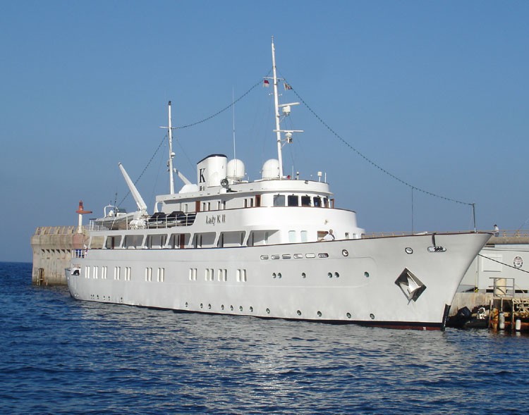 The 57m Yacht LADY K II