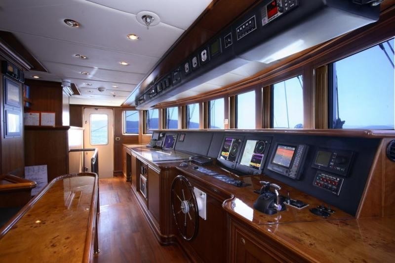 Bridgedeck On Board Yacht MONTIGNE