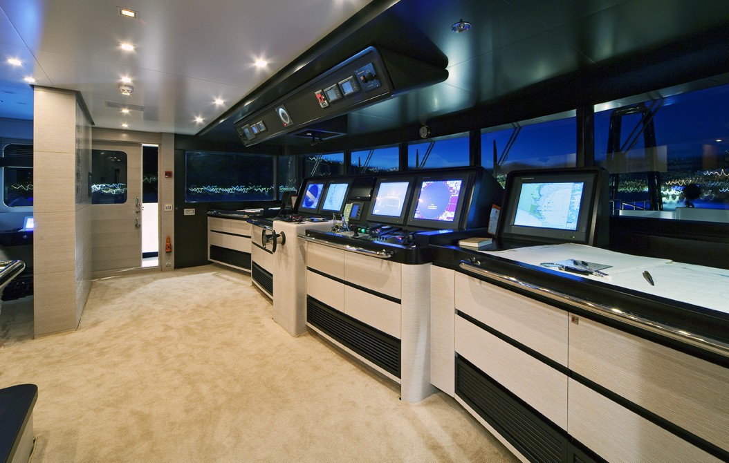 Bridgedeck On Board Yacht BARAKA