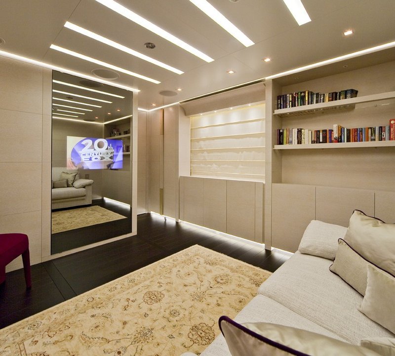 Personal Saloon Aboard Yacht BARAKA