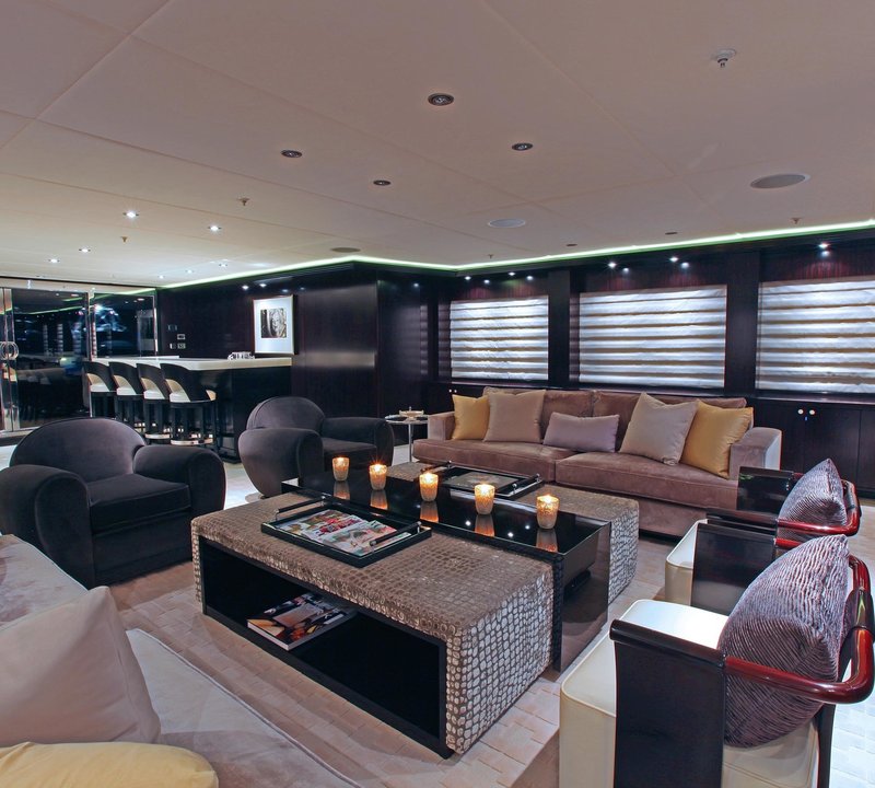 Saloon Aboard Yacht CARPE DIEM