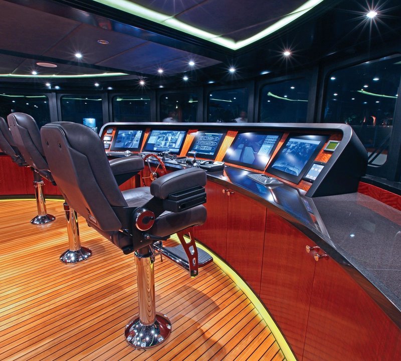 Bridgedeck On Yacht CARPE DIEM