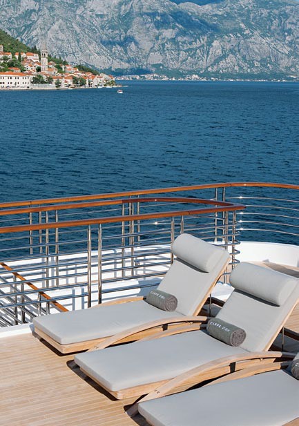 Sunshine Lounging On Yacht CARPE DIEM