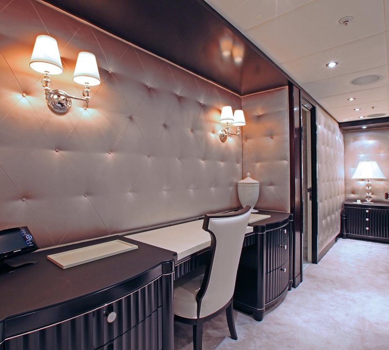 Dresser: Yacht CARPE DIEM's Main Master Cabin Photograph