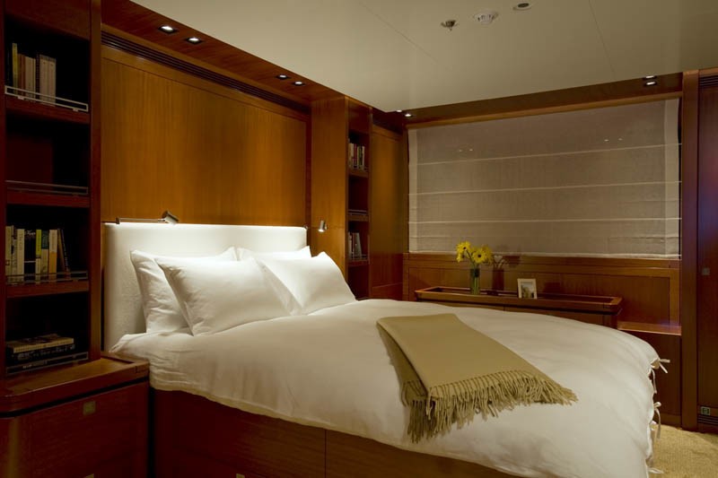 Berth: Yacht ETHEREAL's Main Master Cabin Photograph