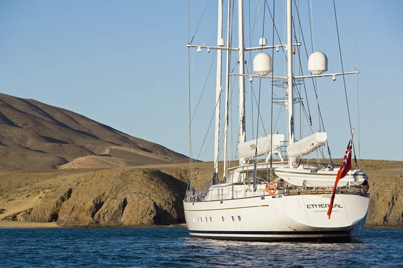 Aft Aspect Aboard Yacht ETHEREAL
