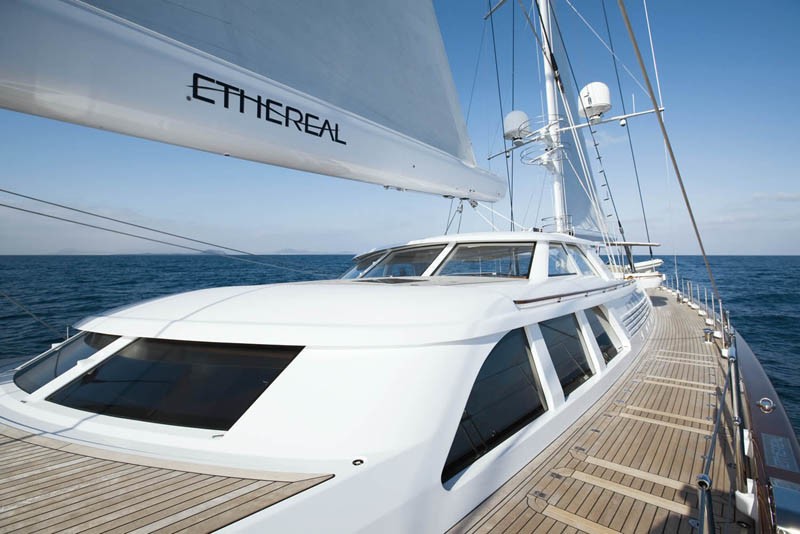 Pilot House On Yacht ETHEREAL