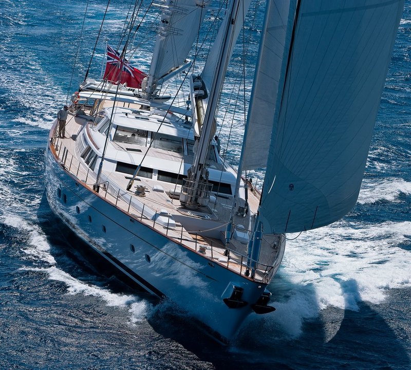Forward Aspect: Yacht ETHEREAL's Cruising Captured