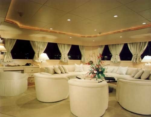 Drinks Bar Sitting On Board Yacht FAM