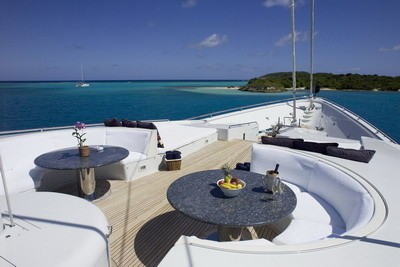 Deck Sitting On Board Yacht FAM