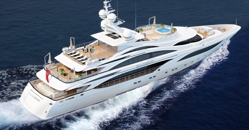 The 58m Yacht ILLUSION V